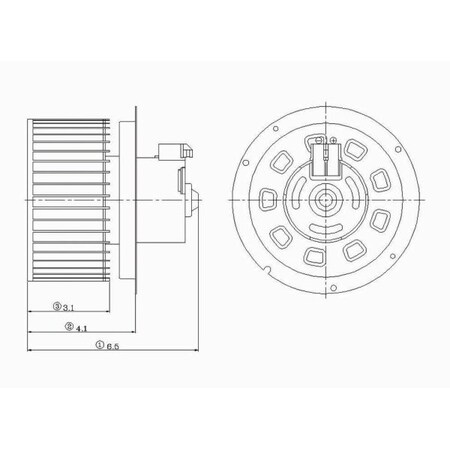 Gpd Blower Motors, 2311519 2311519